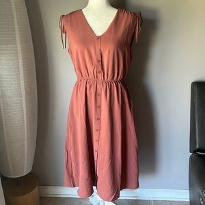 NWT Boutique Women’s Pink Midi Dress